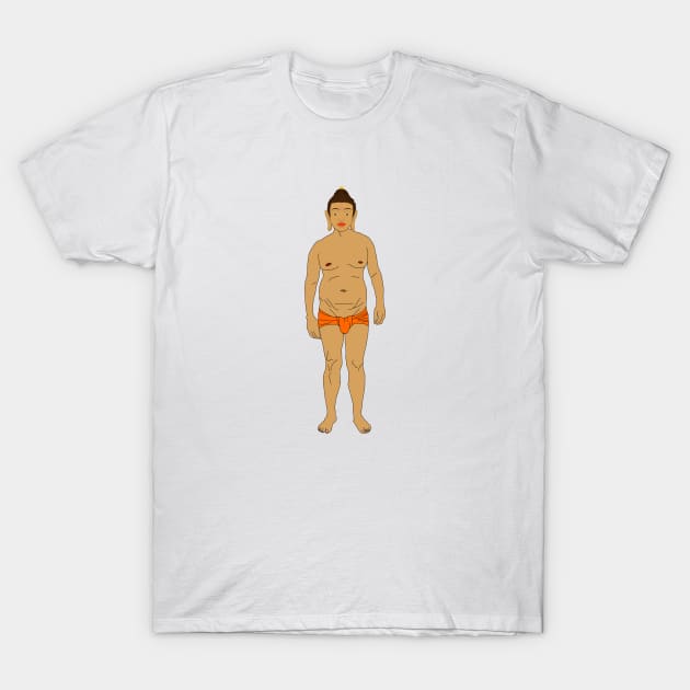 Buddha T-Shirt by RMZ_NYC